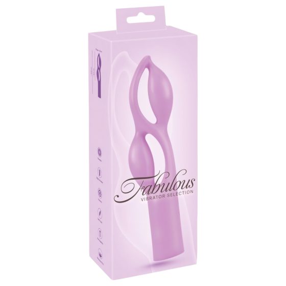 You2Toys Fabulous - akumulátorový dvoumotorový vibrátor (fialový)