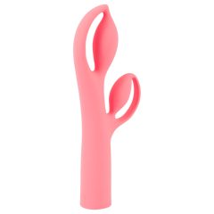   You2Toys Fabulous - dobíjecí vibrátor s ramenem na klitoris (růžový)