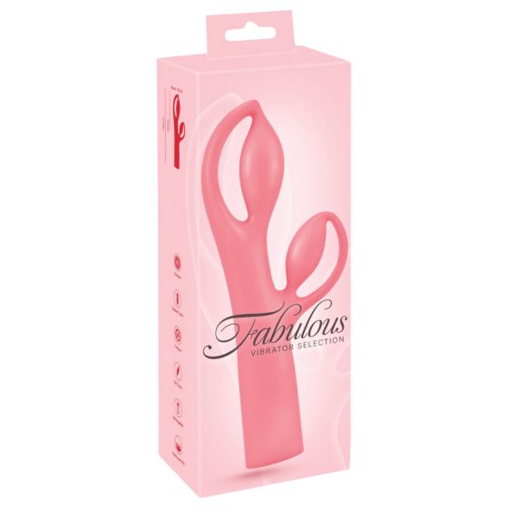 You2Toys Fabulous - dobíjecí vibrátor s ramenem na klitoris (růžový)