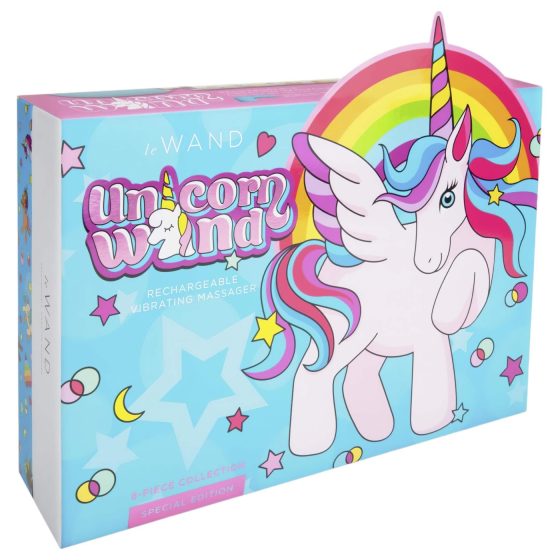 le Wand Unicorn - masážní vibrátor sada (duhová)