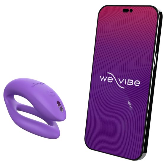 We-Vibe Sync O - chytrý, dobíjecí párový vibrátor (fialový)