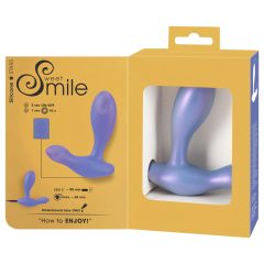 Smile - vibrační anální kolík (modrý)