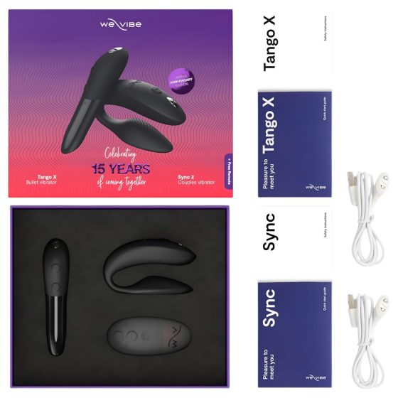We-Vibe Collection - párový vibrátor set - černý