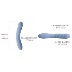 Svakom Ava Neo - chytrý přirážecí vibrátor - modrý