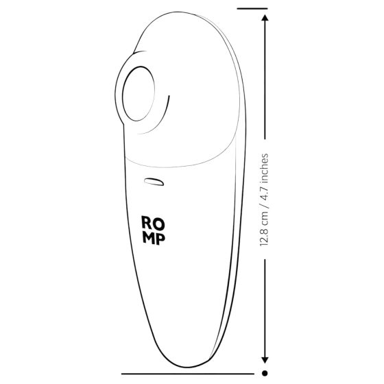 ROMP Switch X - vzduchový stimulátor klitorisu (broskev)