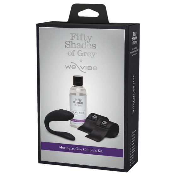 A šedé padesát odstínů Moving as One sada + We-Vibe Sync Lite