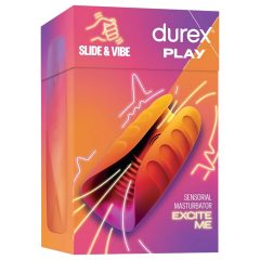   Durex Slide & Vibe - dobíjecí, vodotěsný makrovibrátor (růžový)