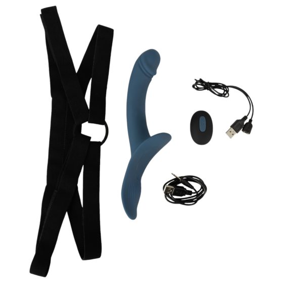 You2Toys - sada připínacích vibrátorů (černá-modrá)