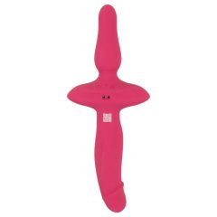 Couples Choice - 2v1 vibrátor a anální plug (růžový)