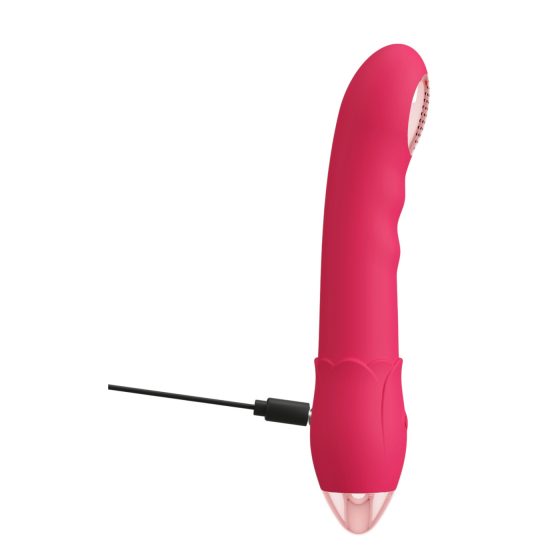 You2Toys - Vibrační sprchová hlavice (růžová)