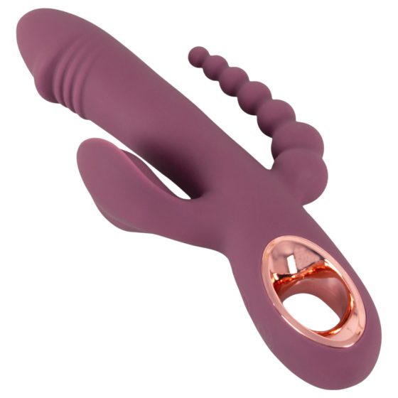 You2Toys - nabíjecí trojitý vibrátor (fialový)