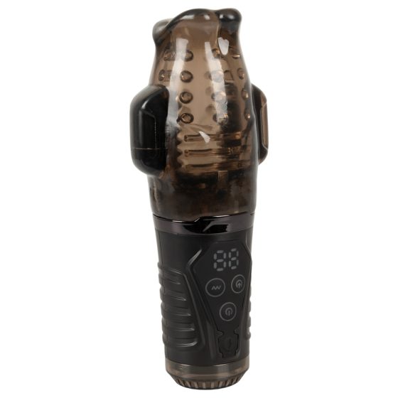 Stroker - masturbátor sání a vibrace - šedý