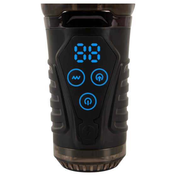 Stroker - masturbátor sání a vibrace - šedý