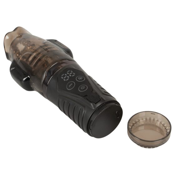 Stroker - masturbátor sání a vibrace - šedý