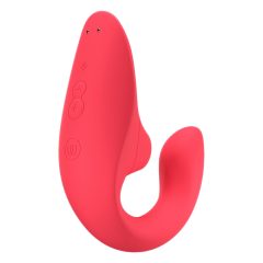   Womanizer Blend - vibrátor na bod G a stimulátor klitorisu (korálový)