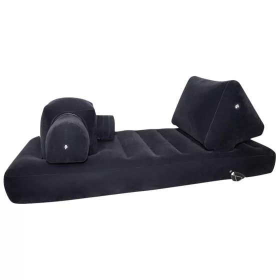 You2Toys Velvet Luxury - sexuální stroj, vestavěná postel (černá)