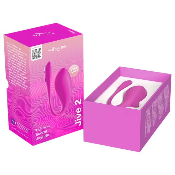 We-Vibe Jive 2 - akumulátorové, chytré vibrační vajíčko (růžové)