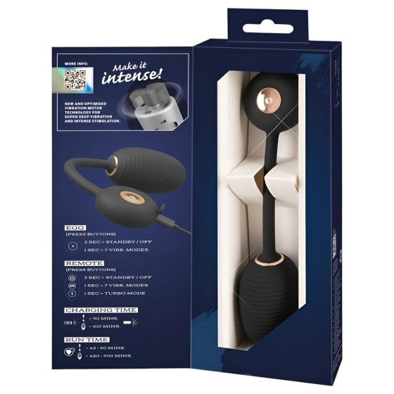 You2Toys Intense RC - vibrační vajíčko - černé