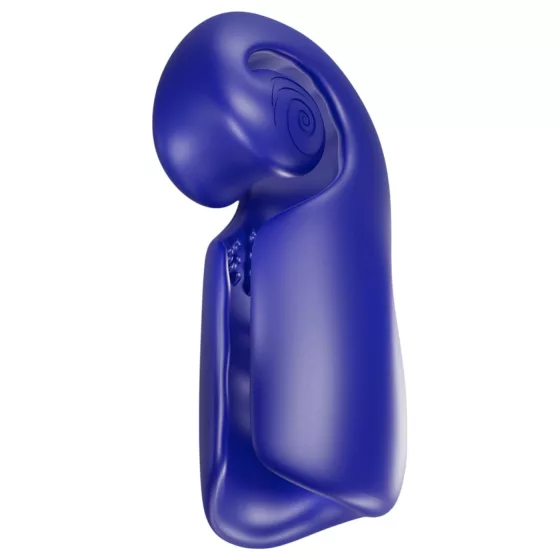SVibe EVO - vodotěsný masturbátor s akumulátorem - modrý