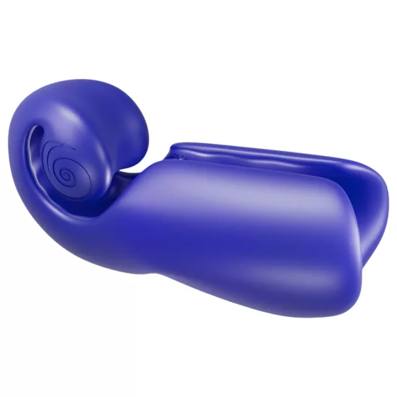 SVibe EVO - vodotěsný masturbátor s akumulátorem - modrý