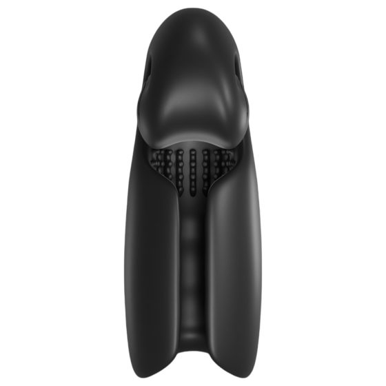 SVibe EVO - vodotěsný, akumulátorový masturbátor (černý)