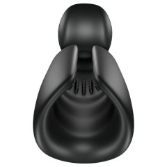   SVibe EVO - vodotěsný, akumulátorový masturbátor (černý)