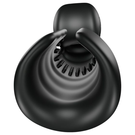 SVibe EVO - vodotěsný, akumulátorový masturbátor (černý)
