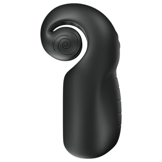 SVibe EVO - vodotěsný, akumulátorový masturbátor (černý)