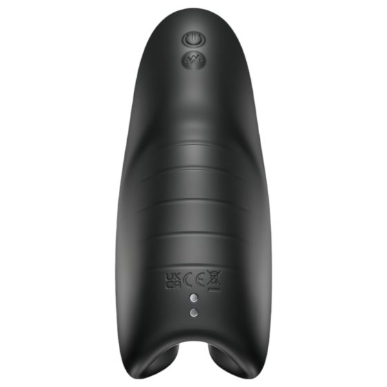SVibe EVO - vodotěsný, akumulátorový masturbátor (černý)