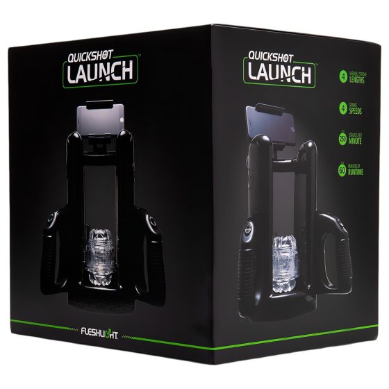 Fleshlight Quickshot Launch - adapter pro masturbátor (černý)