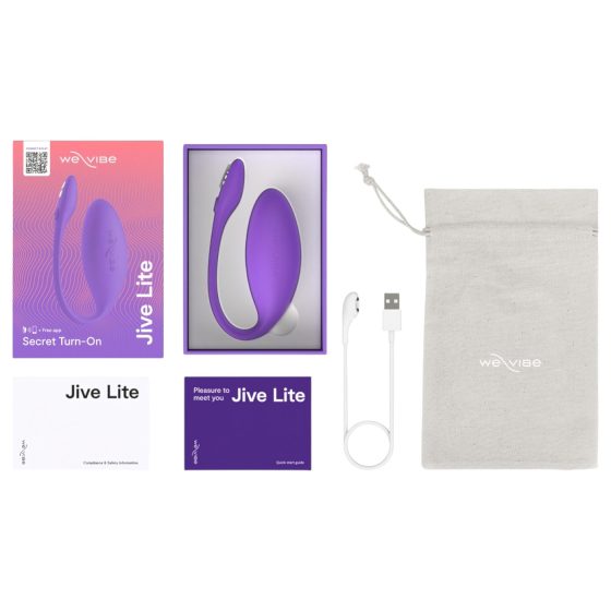 We-Vibe Jive Lite - vibrační vajíčko - dobíjecí, chytré, fialové