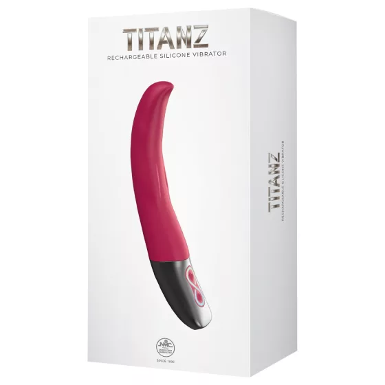 Excellent Power Titanz - vibrátor na G a P bod - růžový