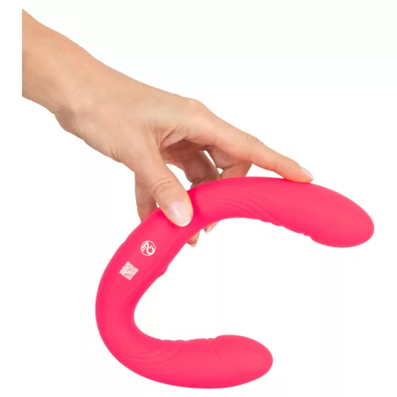 Couples Choice - dvojitý vibrátor pro páry - růžový