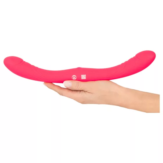 Couples Choice - dvojitý vibrátor pro páry - růžový