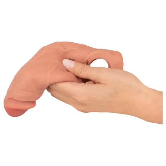 Realistixxx - vibrační návlek na penis s dálkovým ovládáním - realistický