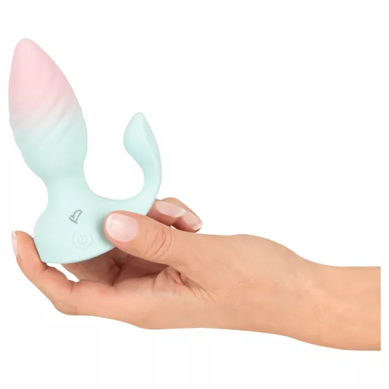 Beau Coeur Juvela - anální vibrátor plug - tyrkysový