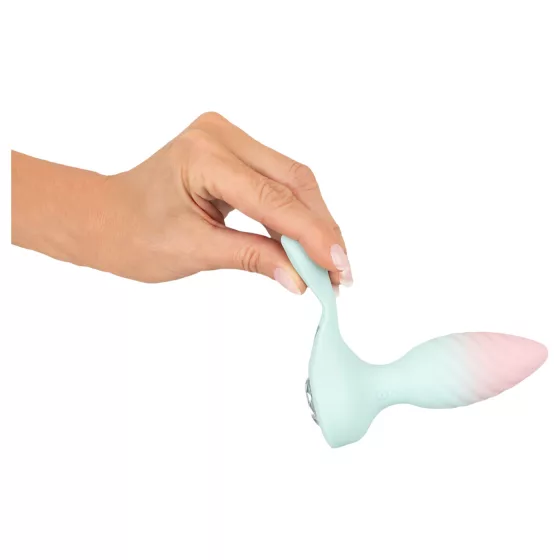 Beau Coeur Juvela - anální vibrátor plug - tyrkysový
