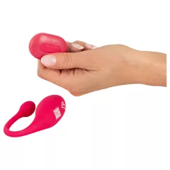   Beau Coeur Koral - nositelné vibrační vajíčko s dálkovým ovládáním (růžové)