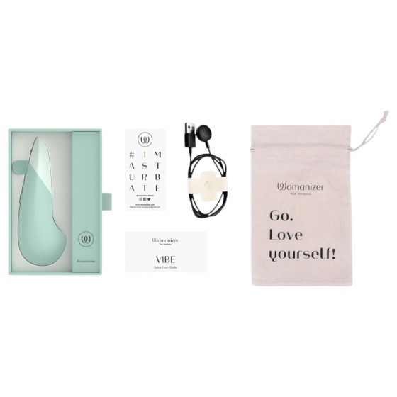 Womanizer - vibrátor na klitoris - zelený