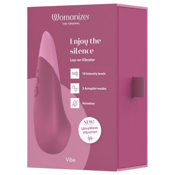 Womanizer - vibrátor na klitoris - růžový