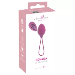   Beau Coeur Rovana - nositelné vibrační vajíčko s rádiovým ovládáním (fialové)