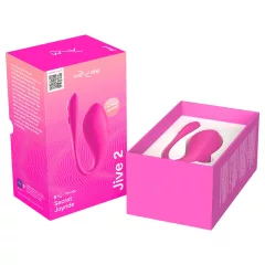  We-Vibe Jive 2 - nositelný, na dálkové ovládání G-bod vibrátor (růžový)