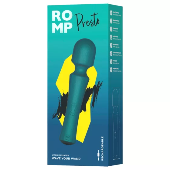 ROMP Presto - vibrační masážní strojek - zelený