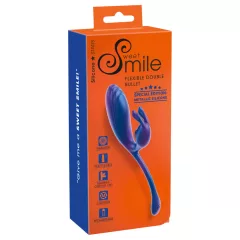 Smile - vibrátor na G-bod a klitoris - modrý