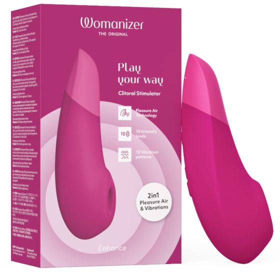 Womanizer Enhance - vzdušný stimulátor klitorisu (růžový)