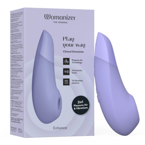 Womanizer Enhance - vzdušný stimulátor klitorisu (fialový)