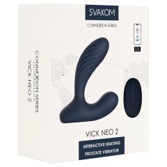 Svakom Vick Neo 2 - chytrý anální vibrátor (modrá)