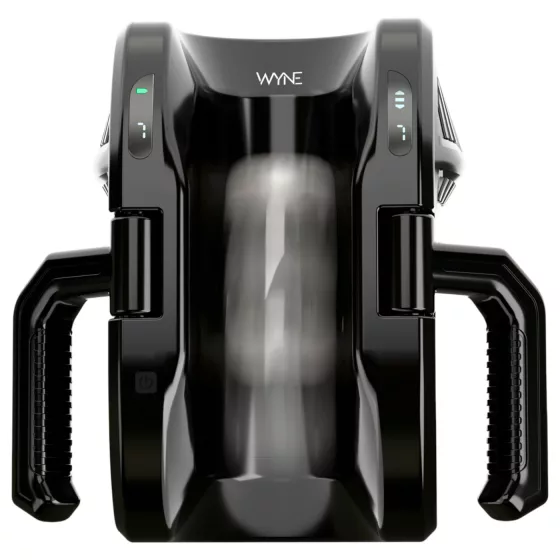 WYNE 10 - automatický masturbátor s držadlem - černý