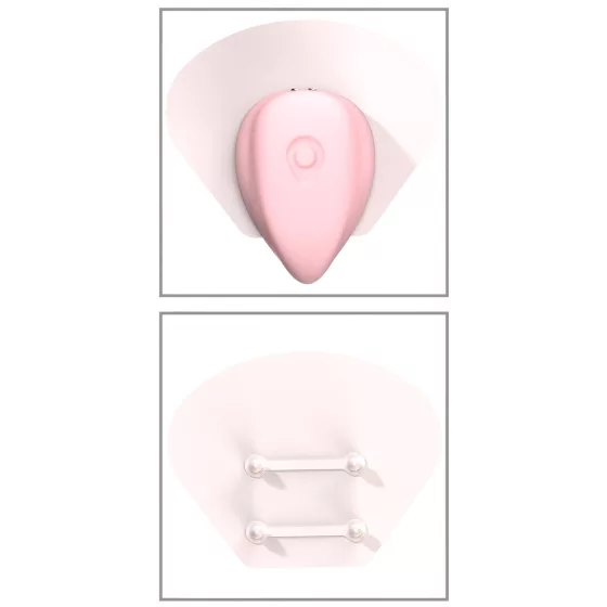 LUXUS Climax Together by Kiiroo - magnetická, aplikací ovládaná sada párového vibrátoru