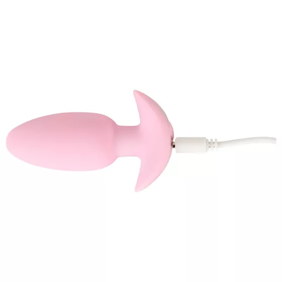 Cuties Mini - vibrační anální kolík - růžový